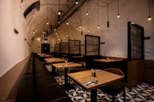Restaurace Tiskárna Jindřišská: sklep